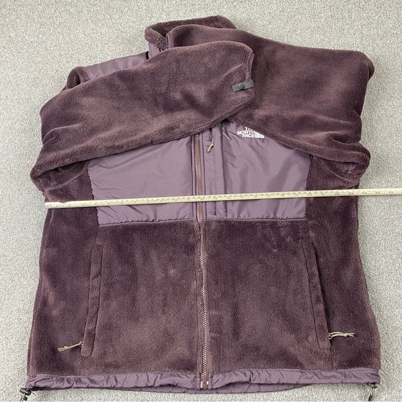 Vintage The North Face Burgandy Denali Fleece Polartec Jacket Women’s Size XL - Picture 13 of 13